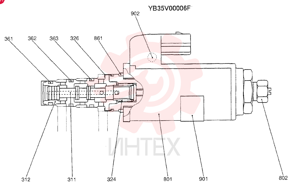 SOLENOID VALVE YB35V00006F1 (1)