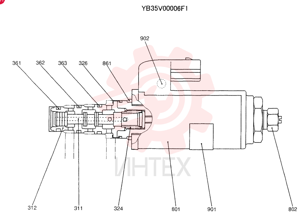 SOLENOID VALVE YB35V00006F1 (2)