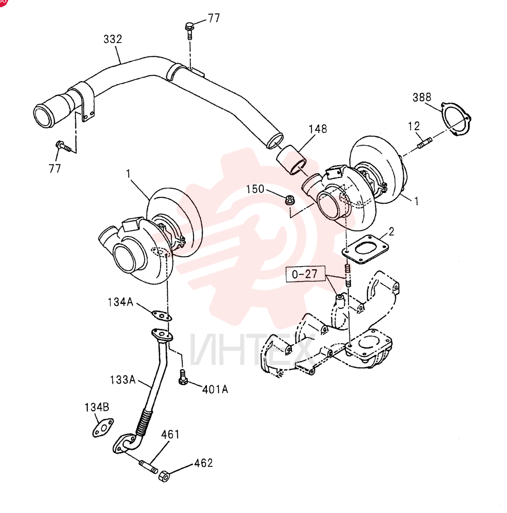TURBOCHARGER SYSTEM 0-36A (1)