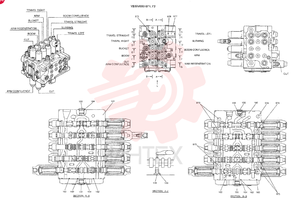 VALVE BODY YB30V00010F1 (7)