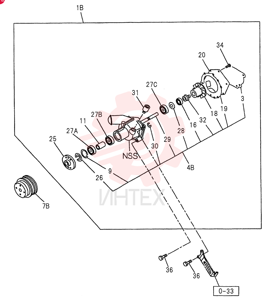 WATER PUMP AND CORROSION RESISTOR 0-30A (2)