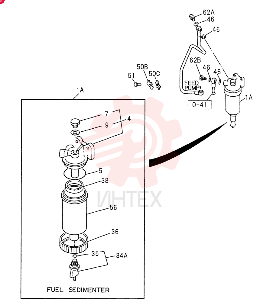 WATER SEDIMENTER; FUEL 1-45A (4)