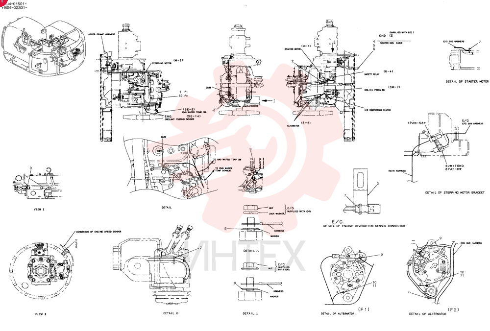 WIRE HARNESS YB16E00001F1 (8)