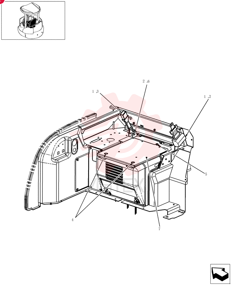 SET OF PARTS 72283373