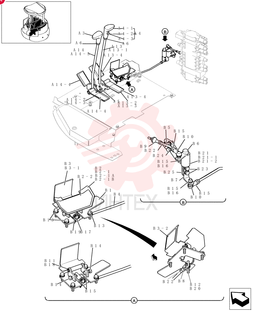 SET OF PARTS 72281786