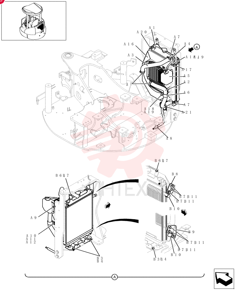 SET OF PARTS 72281444