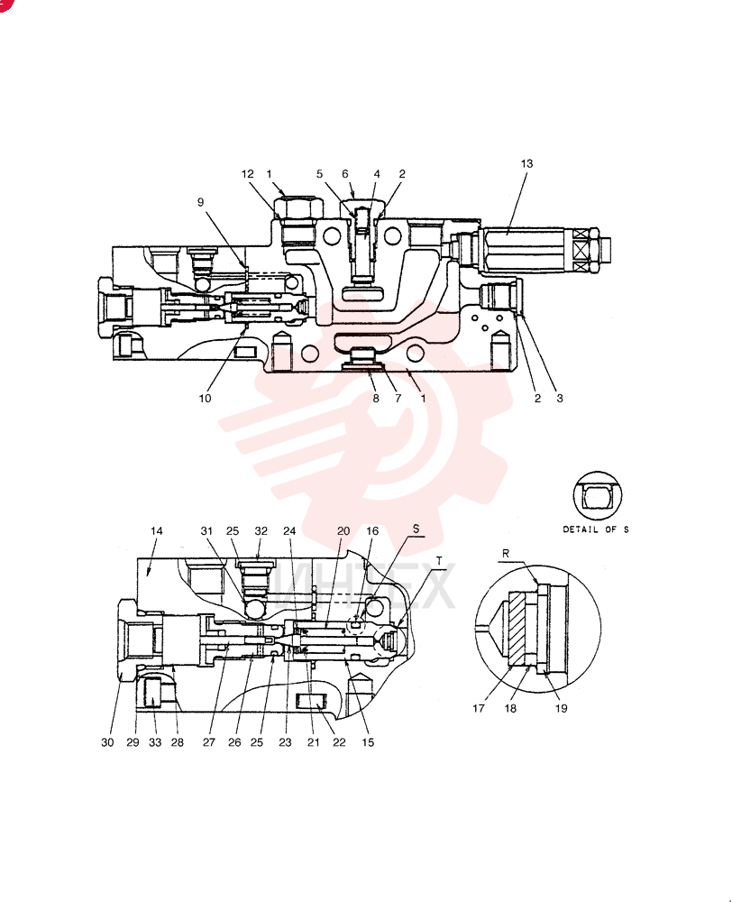 VALVE SECTION PM30V00048F1