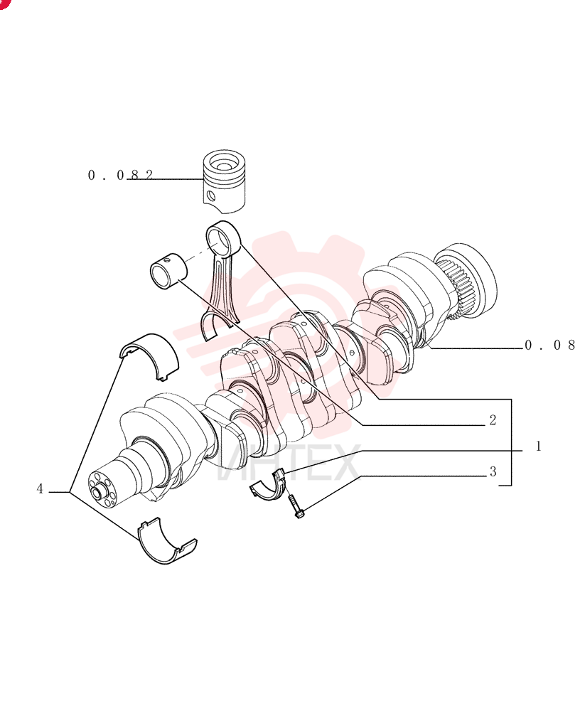 CONNECTING ROD 2831298