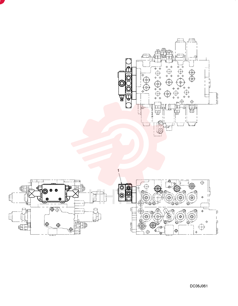 HYDRAULIC VALVE YN30V00108F1