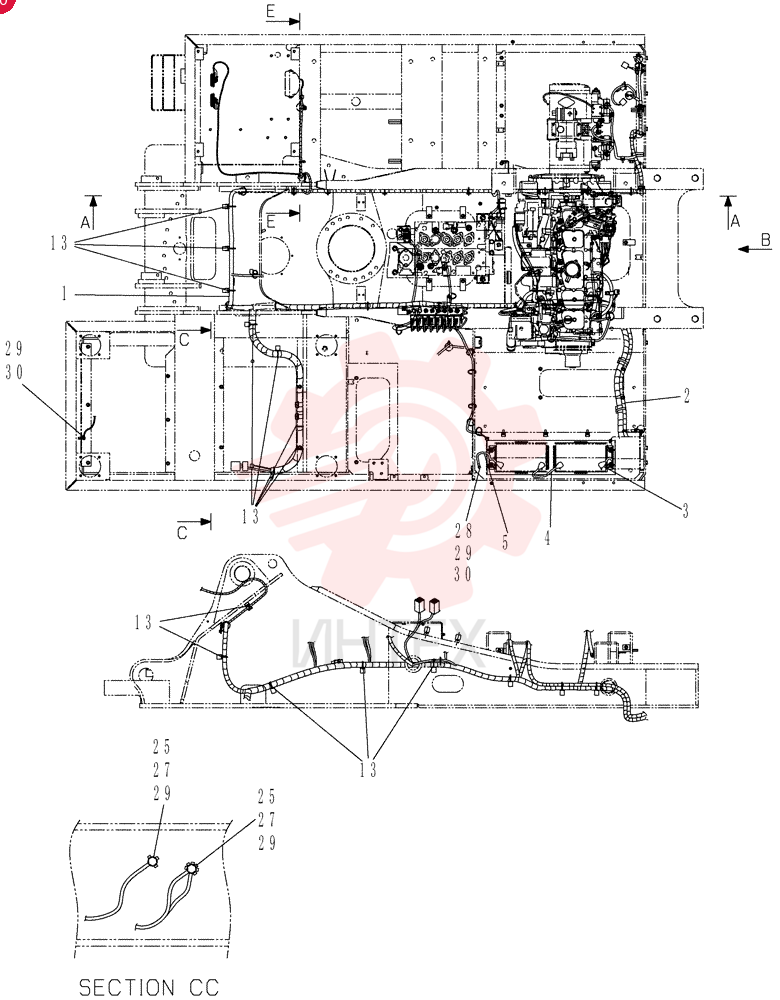 WIRE HARNESS YN13E01606P1
