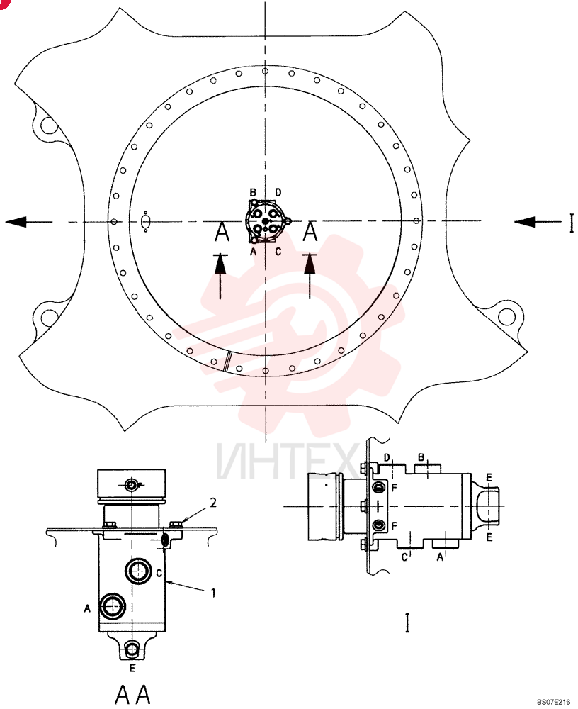 CENTER JOINT YN55V00053F1