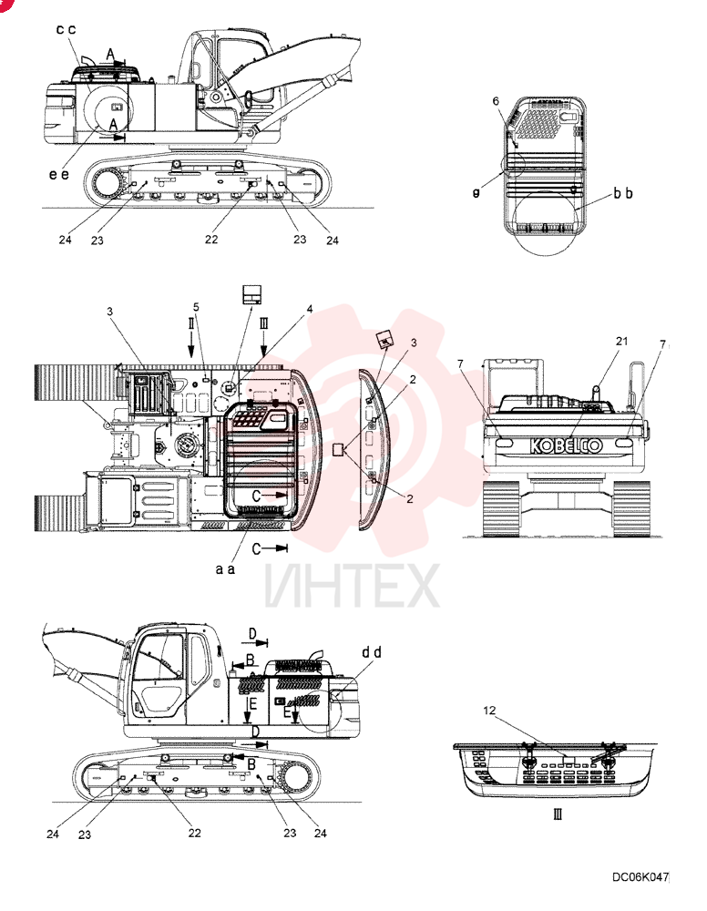 DANGER DECAL YN20T01221P1 (2)
