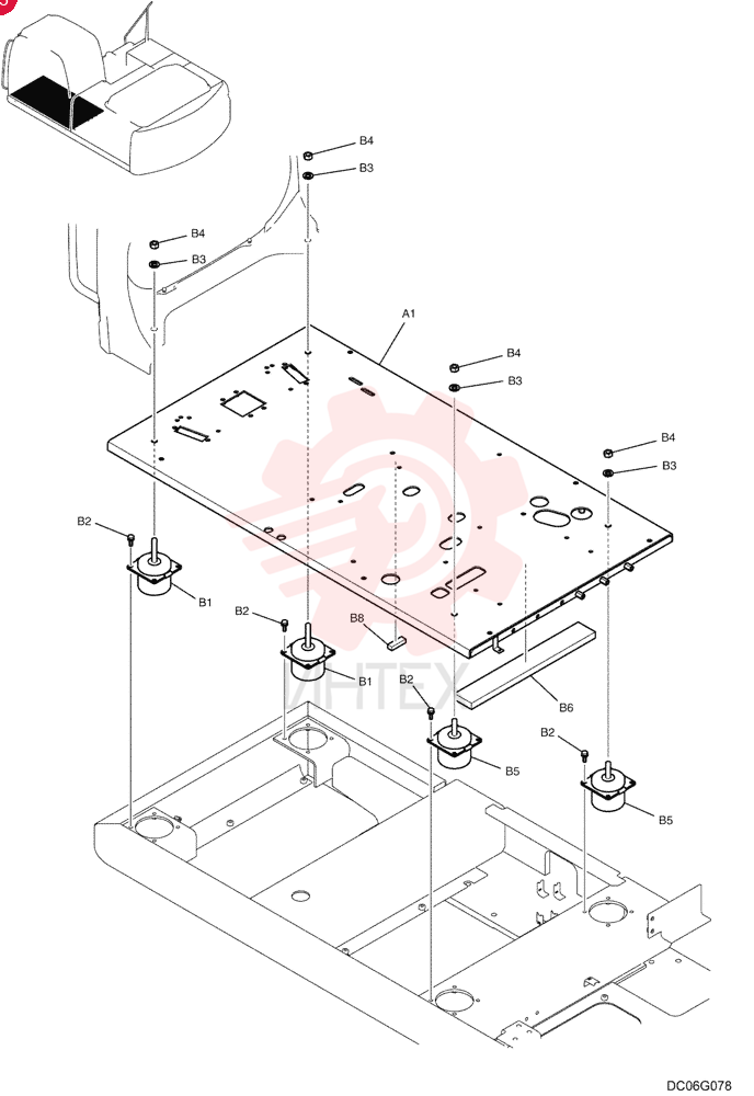 FLOOR LB03M01023P1