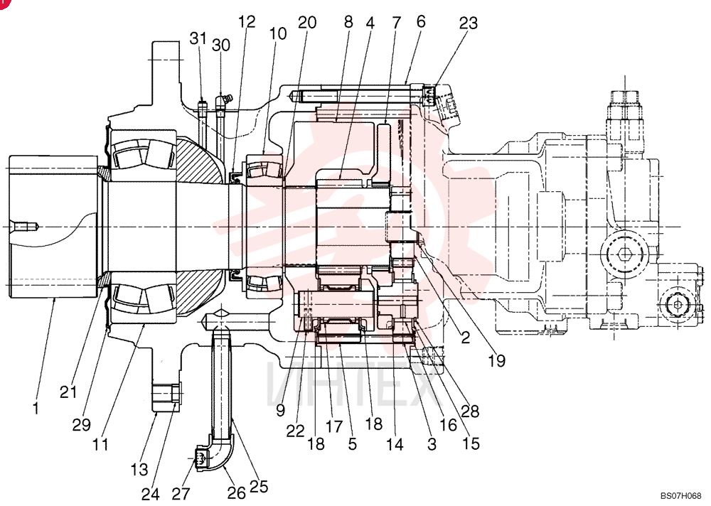 GEAR YN32W01125P1