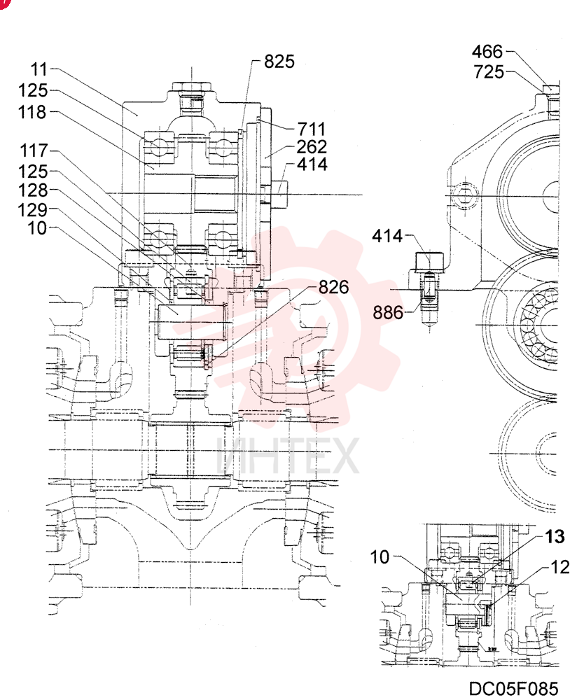 GEAR YN46W00002F6