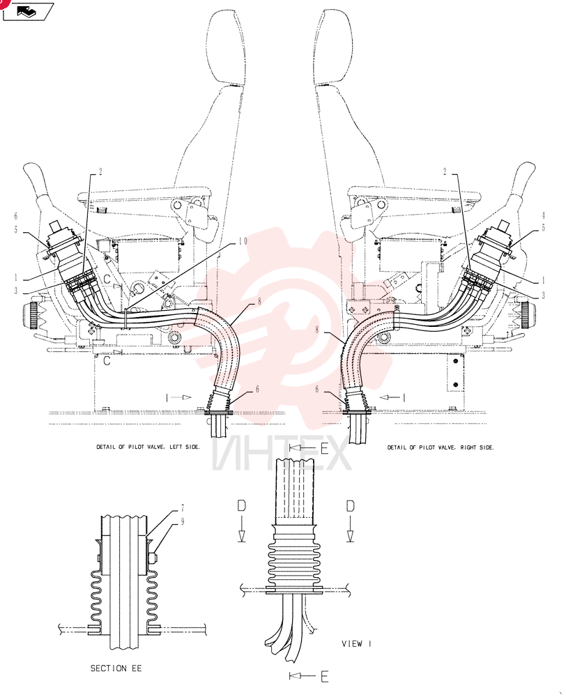 HYDRAULIC VALVE LQ30V00033F2
