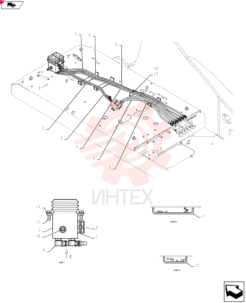 HYDRAULIC VALVE 87529503