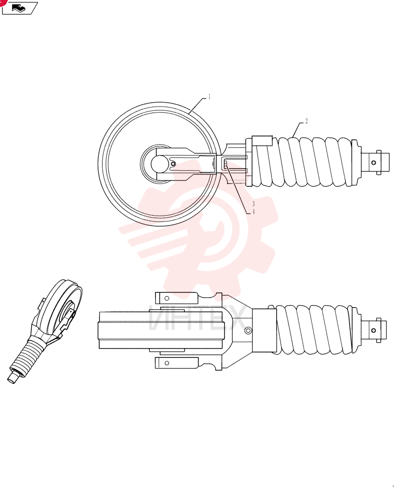 IDLER WHEEL YN52D00066F1