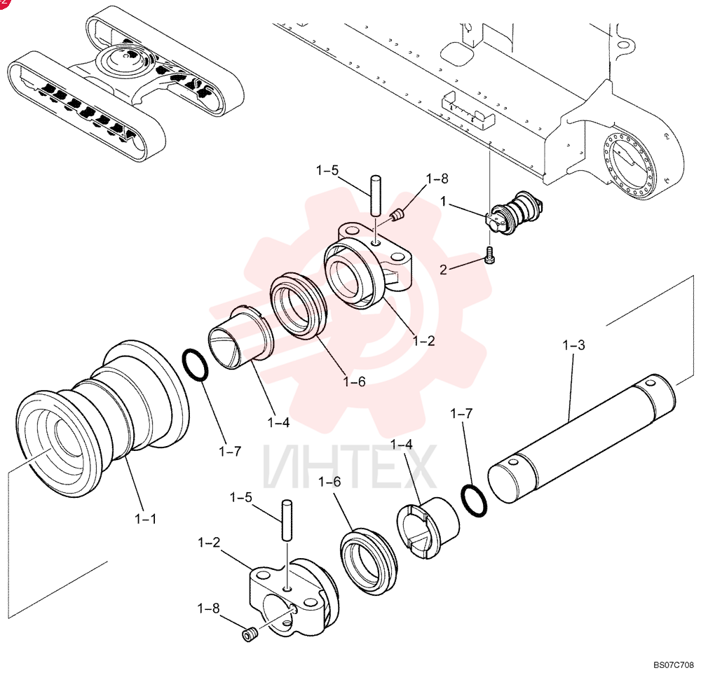 ROLLER, TRACK LQ64D00029F1