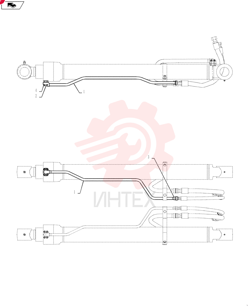TUBE,21.7 mm OD x 1211, 244 mm Length