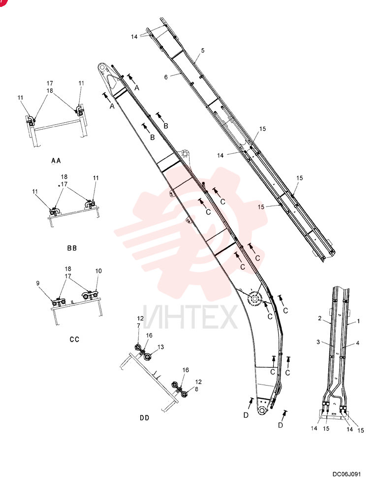 TUBE,27.2 mm OD YN42H02607P2
