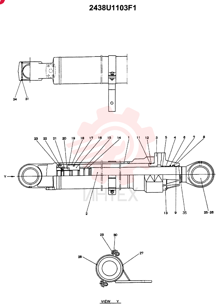CYLINDER 2438U1103F1