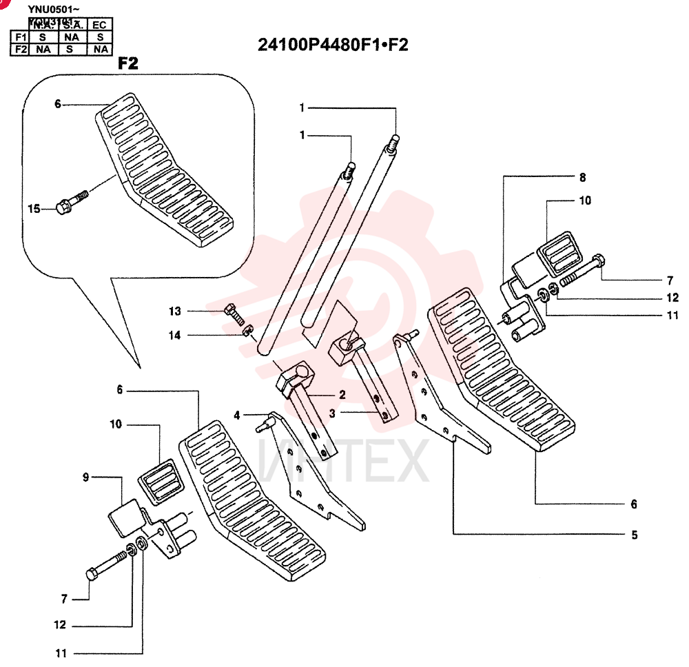 LEVER 24100P4480F1