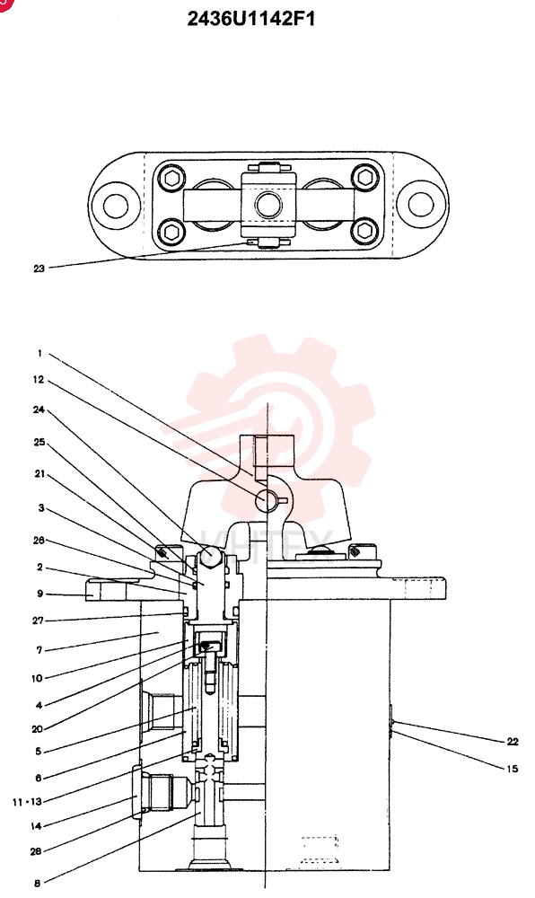 PILOT VALVE 2436U1142F1