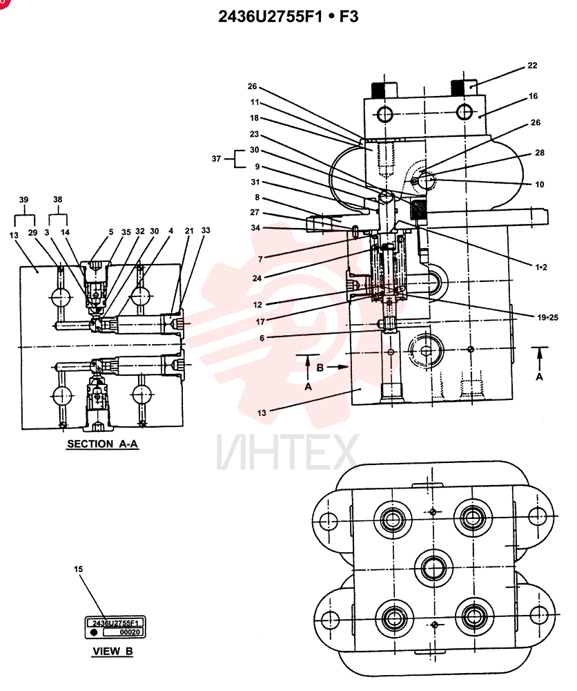 PILOT VALVE 2436U2755F1