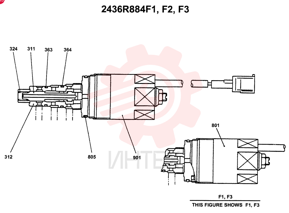 VALVE 2436R884F1