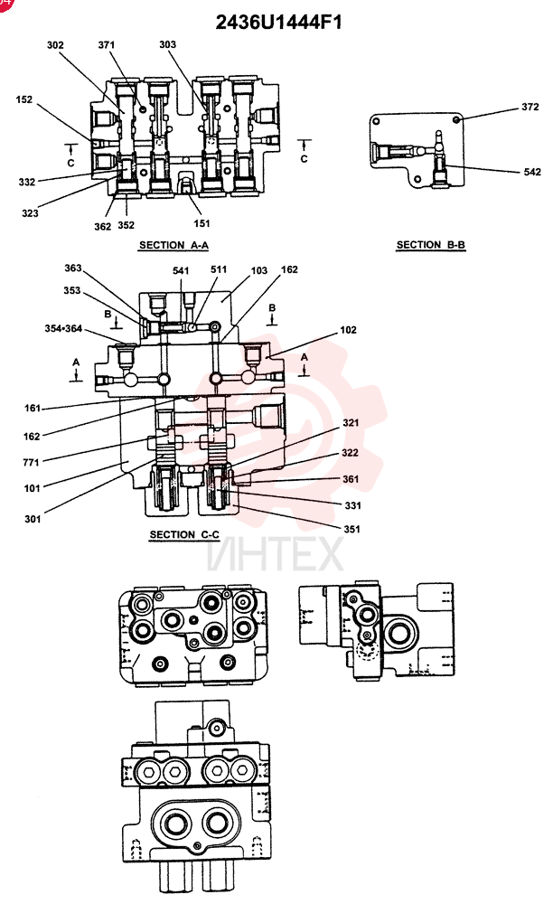 VALVE 2436U1444F1