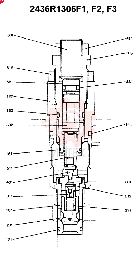VALVE 2436R1306F1