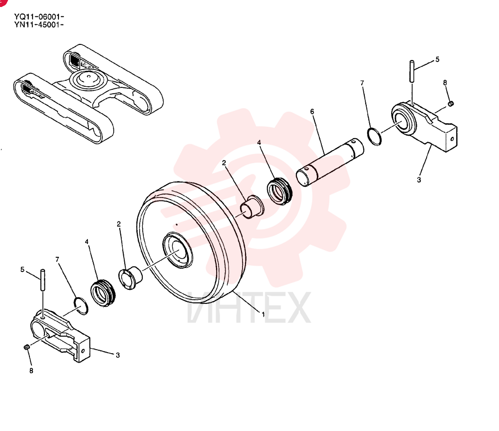 IDLER YN52D00009F1