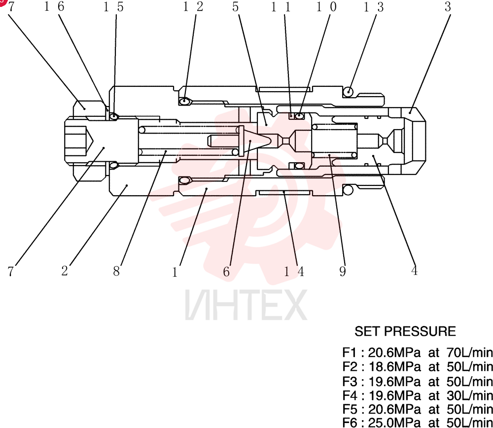 VALVE 2436R1119F1