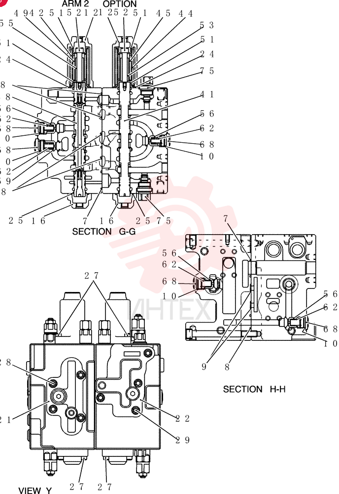 VALVE, CONTROL YN30V00101F1 (4)
