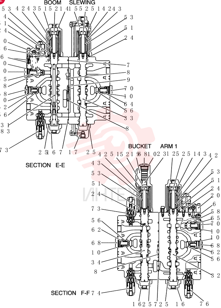 VALVE, CONTROL YN30V00101F1 (6)