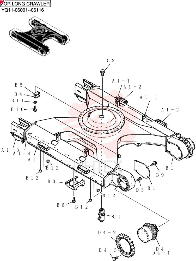 Frame Assy, Low YN02F00165F1