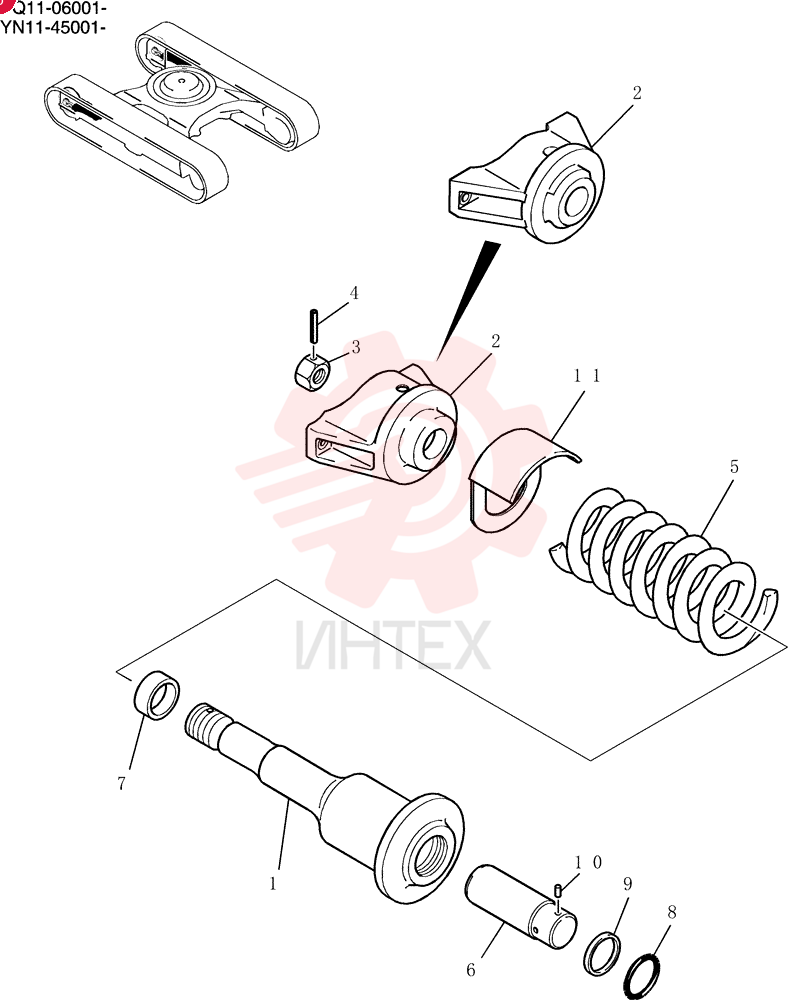 IDLER YN54D00013F1