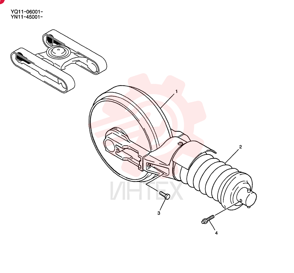 IDLER YN52D00034F1