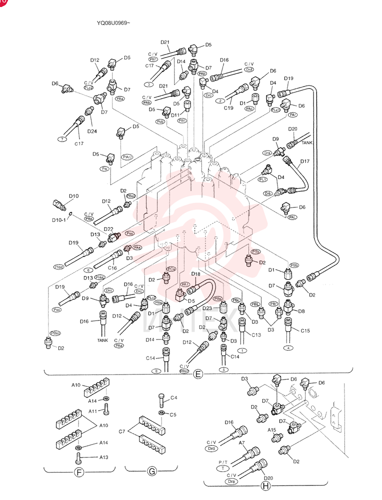 CONTROL LINES, REMOTE YN68H00119F1 (14)
