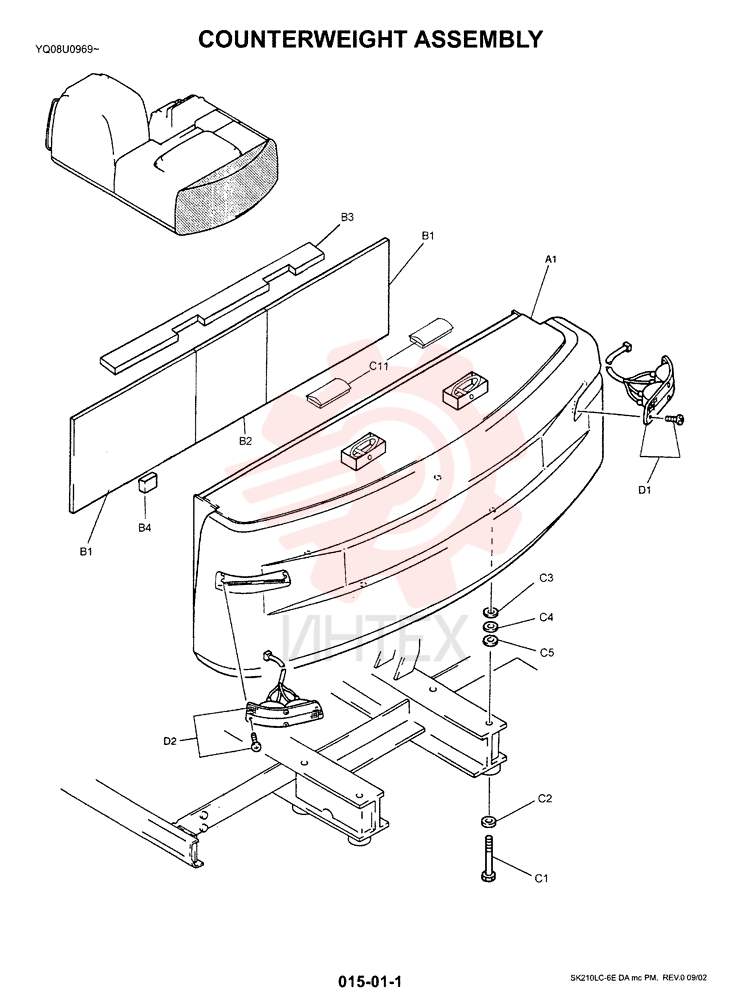 COUNTERWEIGHT YN60C00124D1