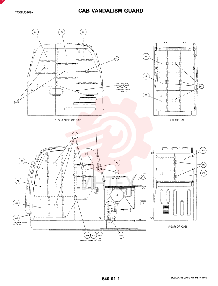 GUARD ASSY. YN25C00003F1 (2)