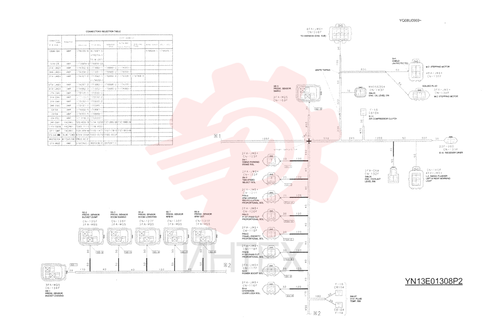 HARNESS ASSY, UPPER YN13E00076F1 (2)