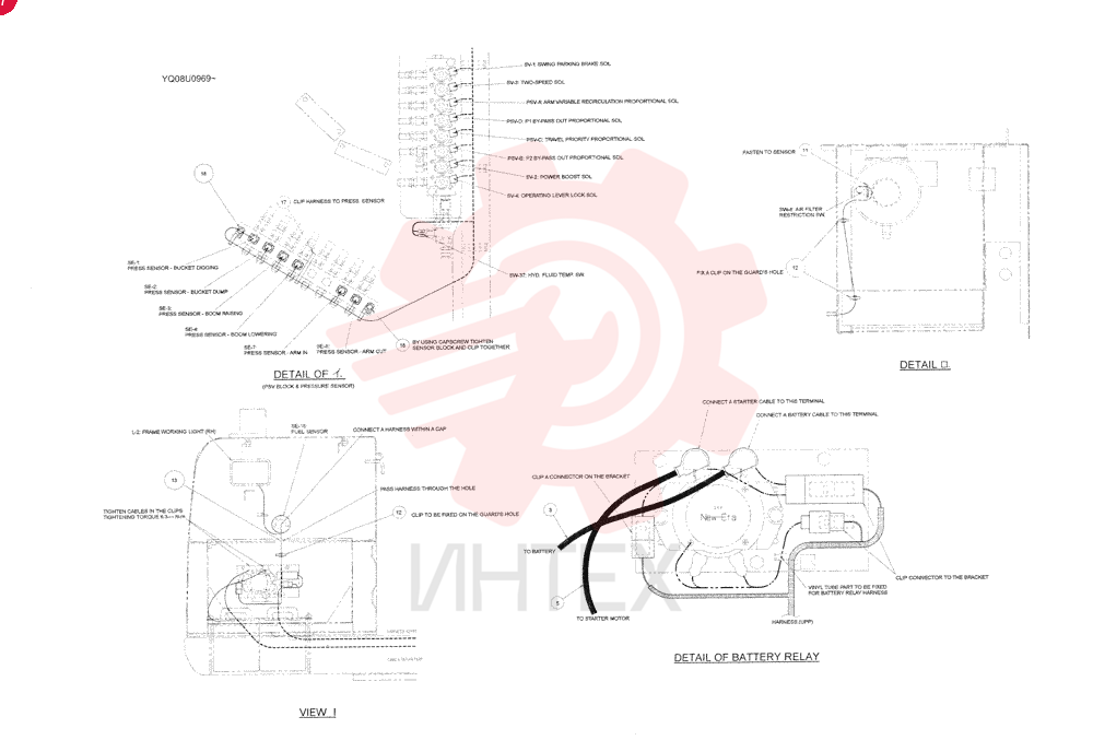 HARNESS ASSY, UPPER YN13E00076F1 (5)