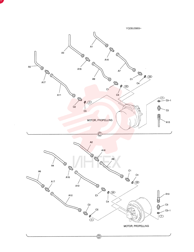 HYD LINES, LOW (Hight & Wide) YN02HU0002F1 (2)
