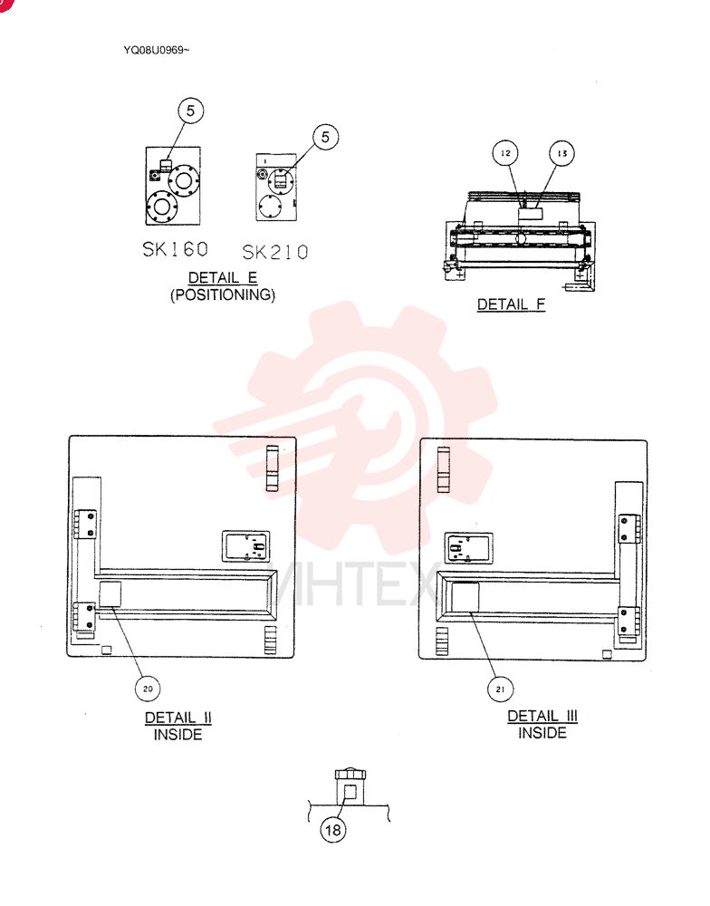 NAME PLATE ASSY (SUNBELT RENTALS) YN22TU0002F1 (3)