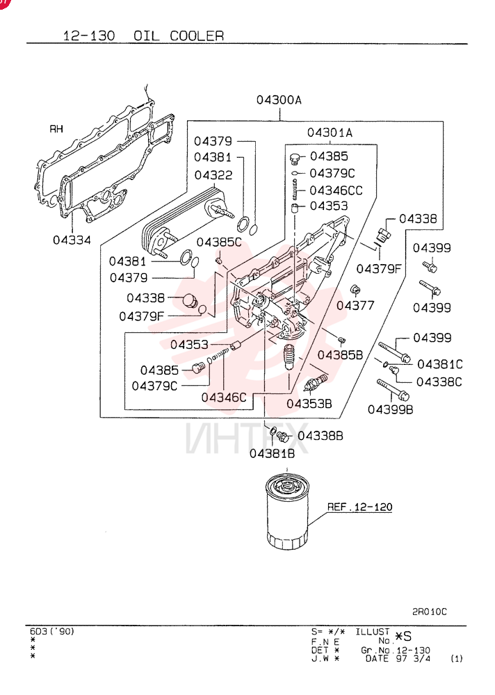 OIL COOLER VAME088521