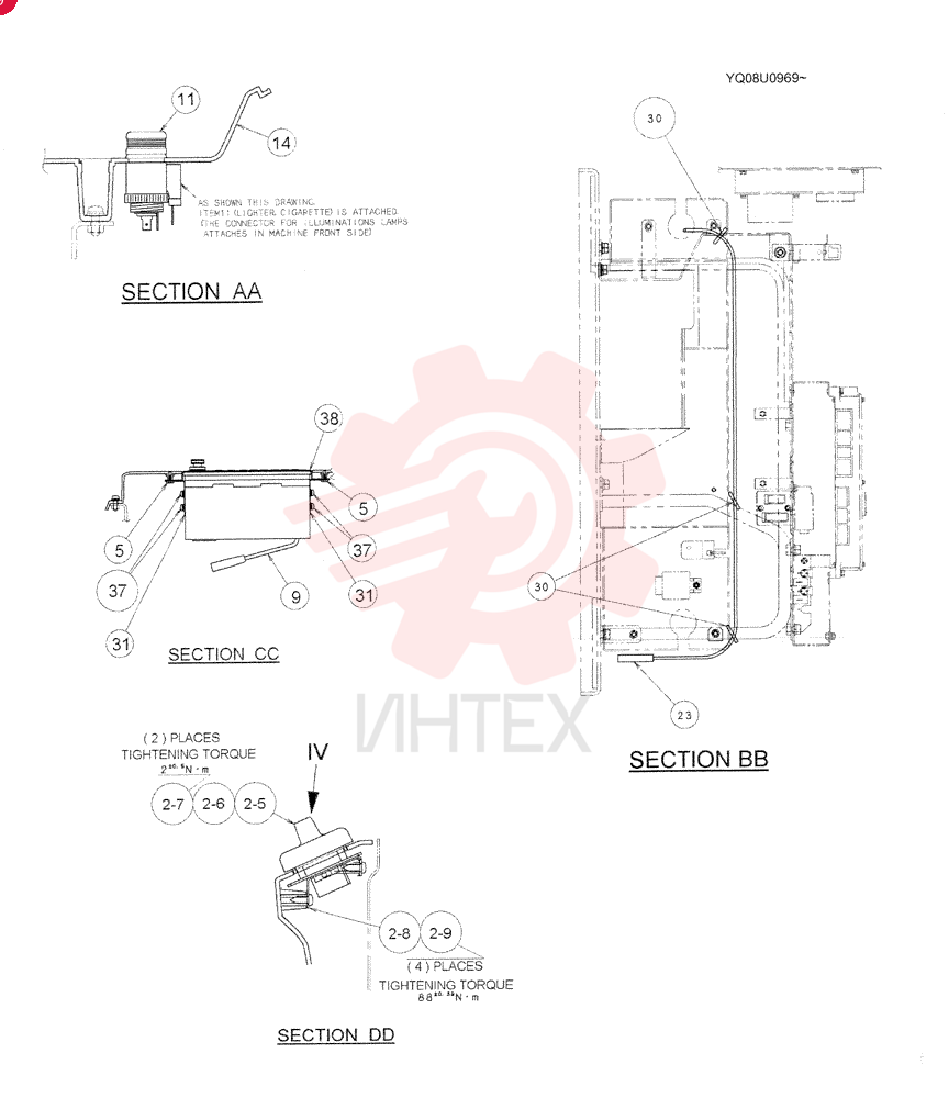 PANEL ASSY. YN17M00033F1 (1)