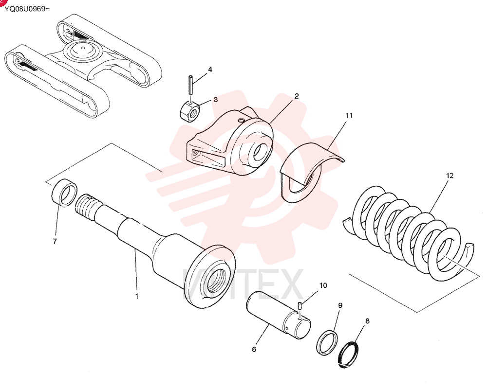 SHOCK ABSORBER LQ54D00006F2