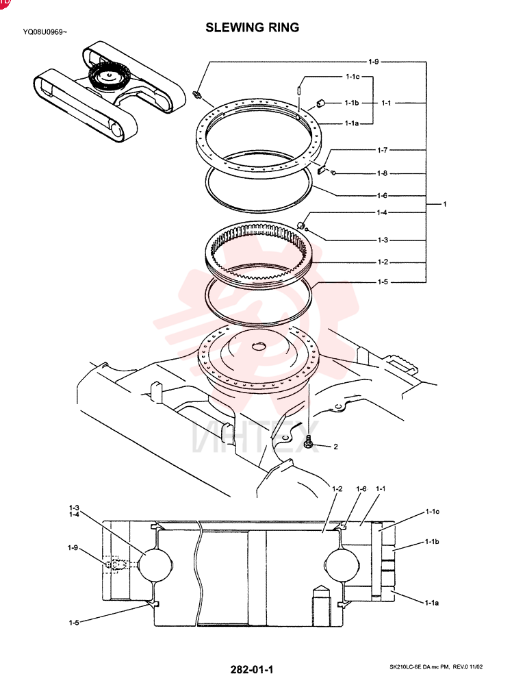 SLEWING RING YN40F00020F1